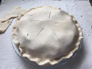 Ready for the oven