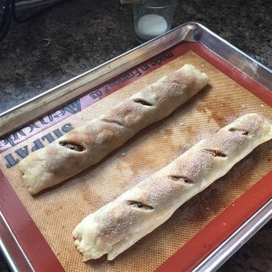 Sprinkled with cinnamon and sugar