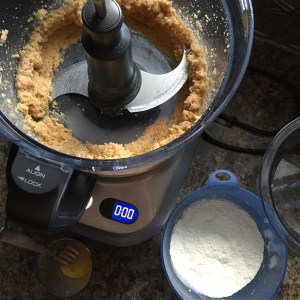 Cookie dough mise en place