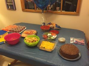 ChocolaTea Bachelorette Party Cake