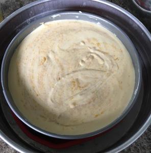 Swirled into the batter