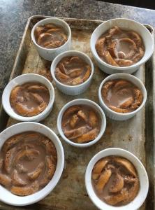 Roses ready for the oven!